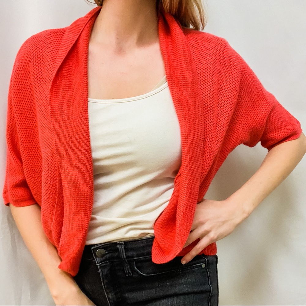 Knit Cropped Cardigan Sz. M